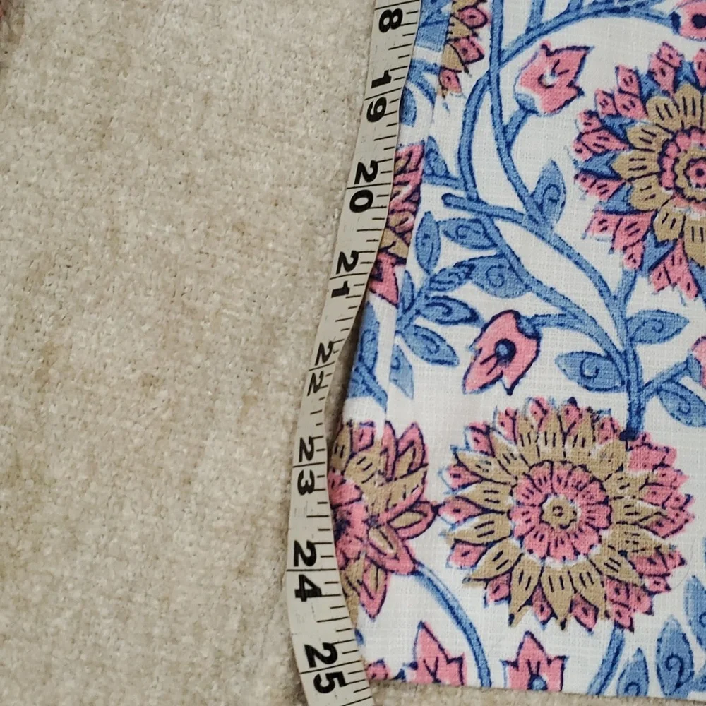 J.crew floral crop vacation pants size 6 - Picture 8 of 16